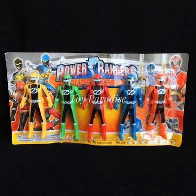 5pcs Power Rangers Set_img_0