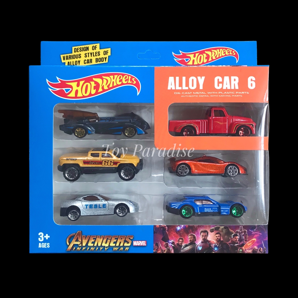 6pcs Wheels Set