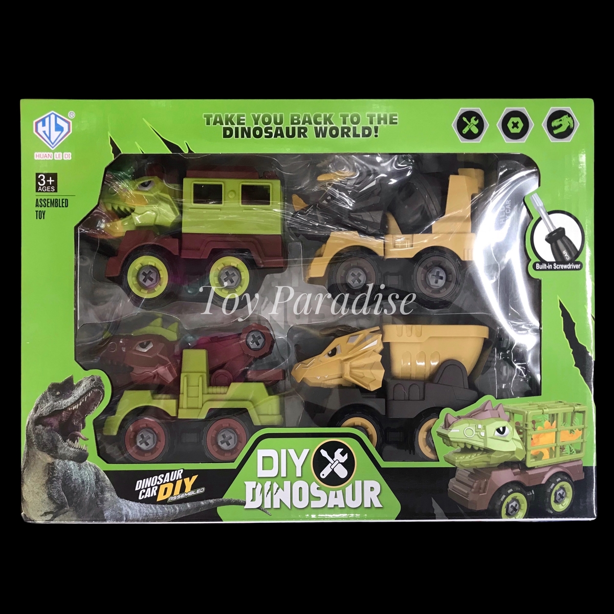 DIY Dinosaur Car